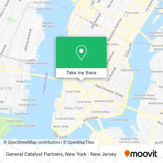 General Catalyst Partners map