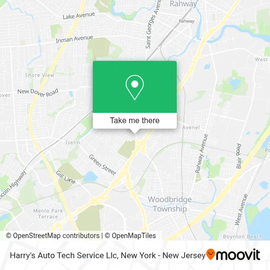 Harry's Auto Tech Service Llc map