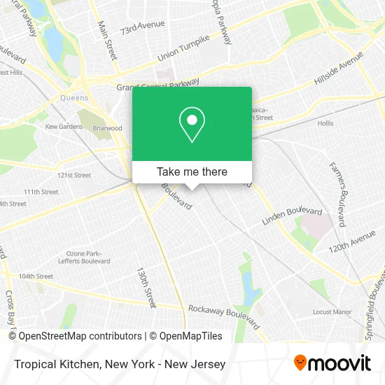 Tropical Kitchen map