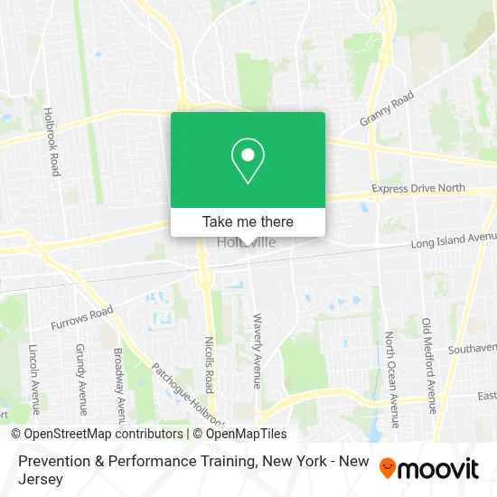 Prevention & Performance Training map