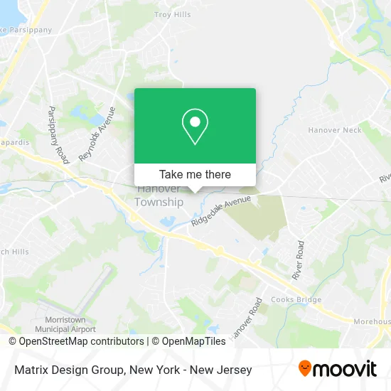 Matrix Design Group map
