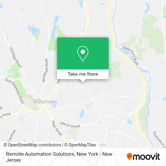 Remote Automation Solutions map