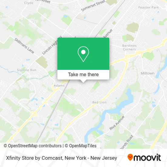 Xfinity Store by Comcast map