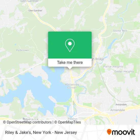 Riley & Jake's map