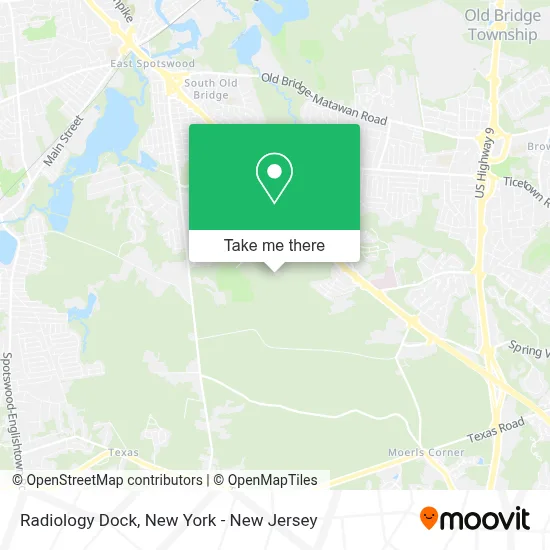 Radiology Dock map