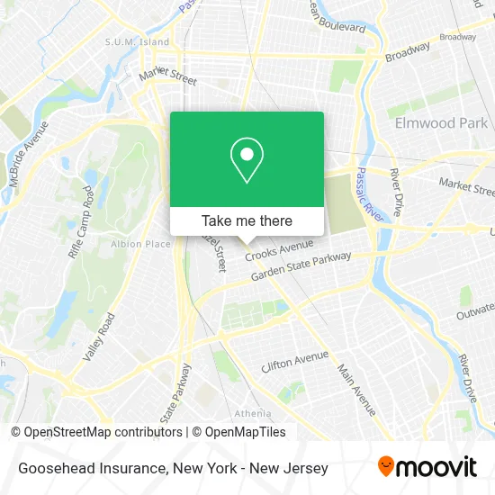 Goosehead Insurance map