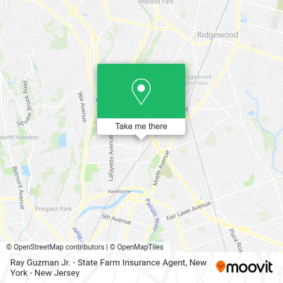 Ray Guzman Jr. - State Farm Insurance Agent map
