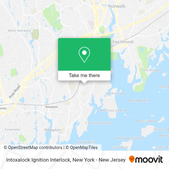 Intoxalock Ignition Interlock map