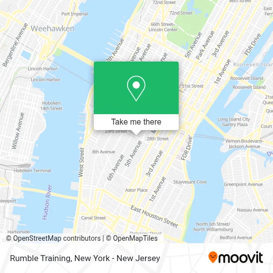Rumble Training map