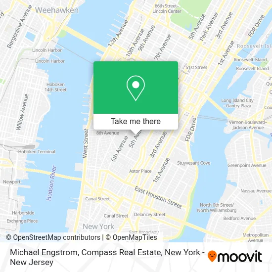 Michael Engstrom, Compass Real Estate map