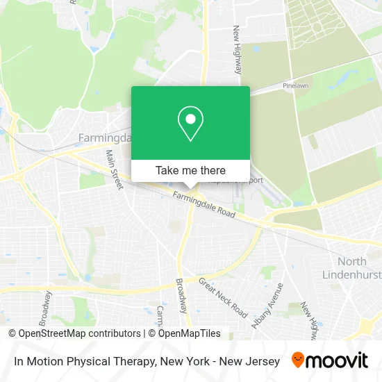 In Motion Physical Therapy map