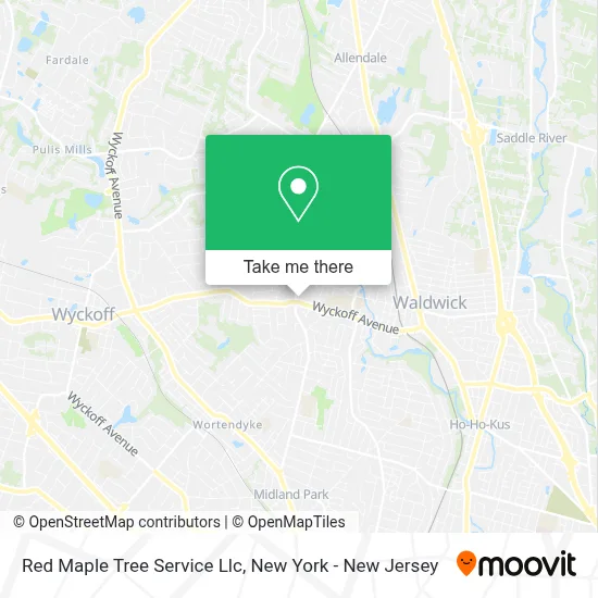 Red Maple Tree Service Llc map