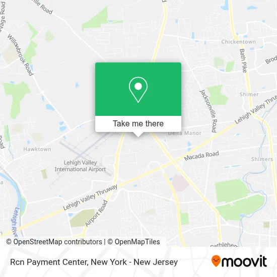 Rcn Payment Center map