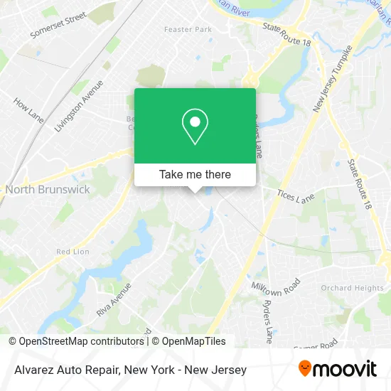 Alvarez Auto Repair map