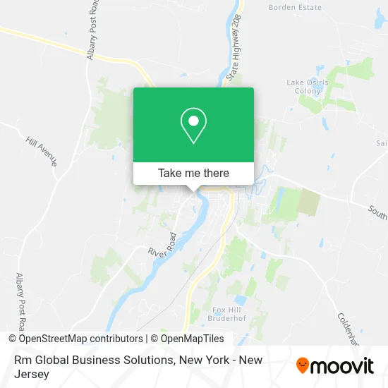 Rm Global Business Solutions map