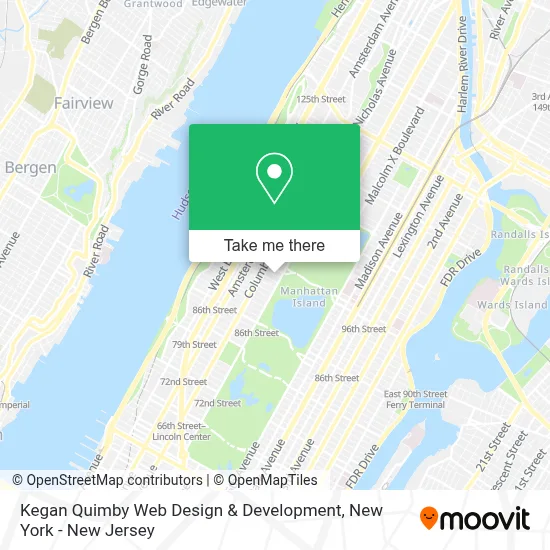 Kegan Quimby Web Design & Development map