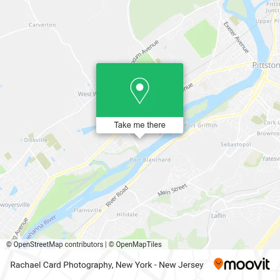 Rachael Card Photography map