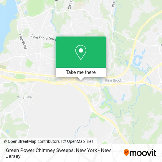 Green Power Chimney Sweeps map