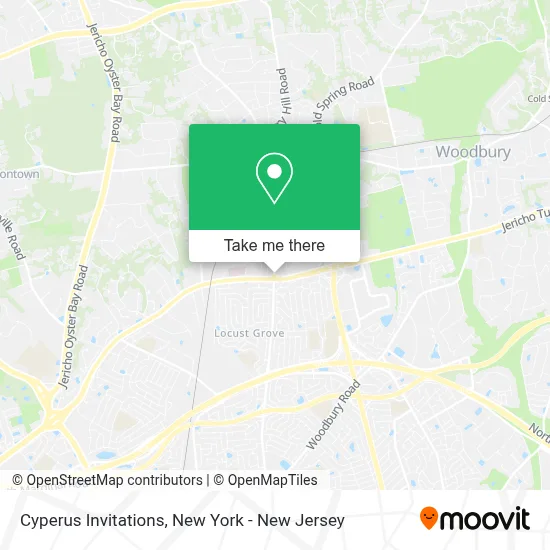 Cyperus Invitations map