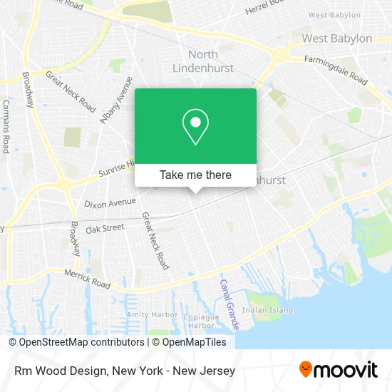 Rm Wood Design map