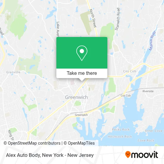 Alex Auto Body map