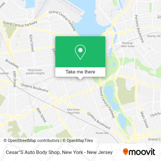 Cesar"S Auto Body Shop map