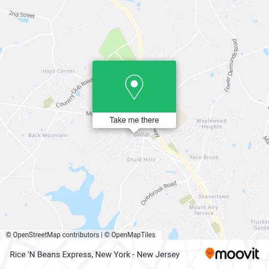 Rice 'N Beans Express map