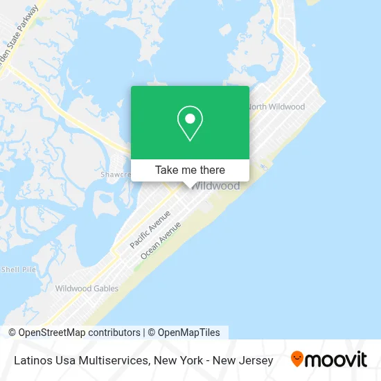 Latinos Usa Multiservices map