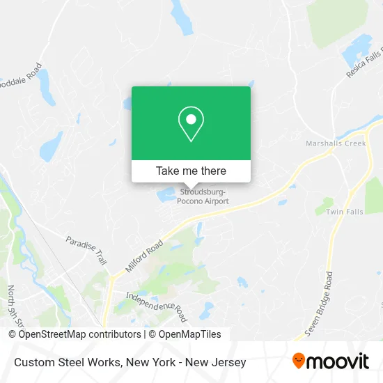 Custom Steel Works map