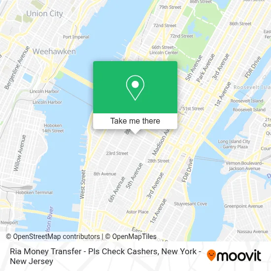 Ria Money Transfer - Pls Check Cashers map