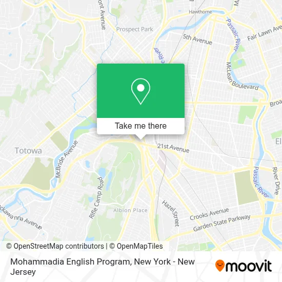 Mohammadia English Program map