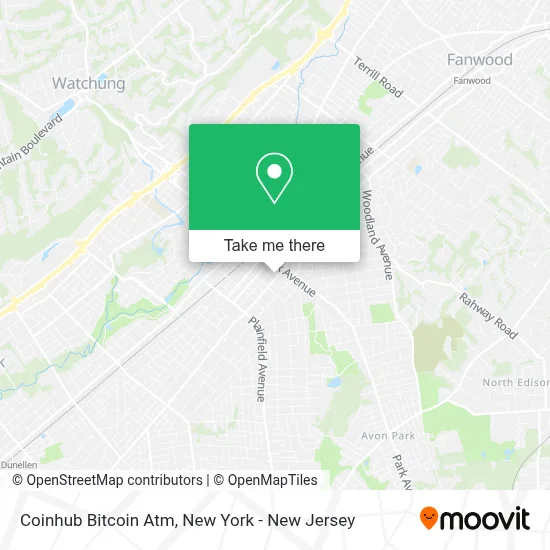 Coinhub Bitcoin Atm map