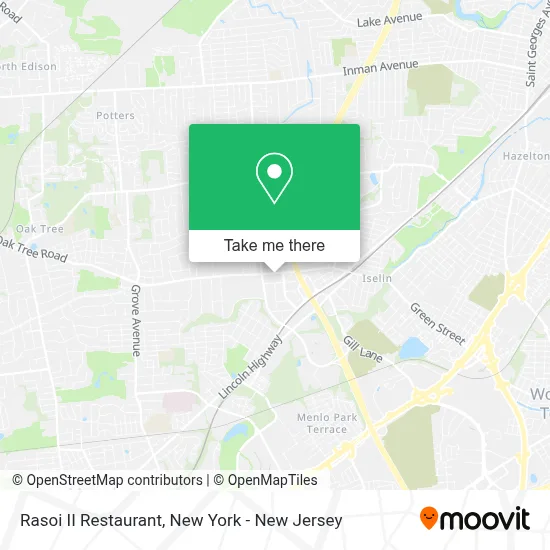 Rasoi II Restaurant map