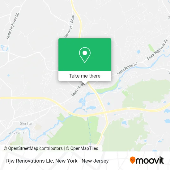 Rjw Renovations Llc map