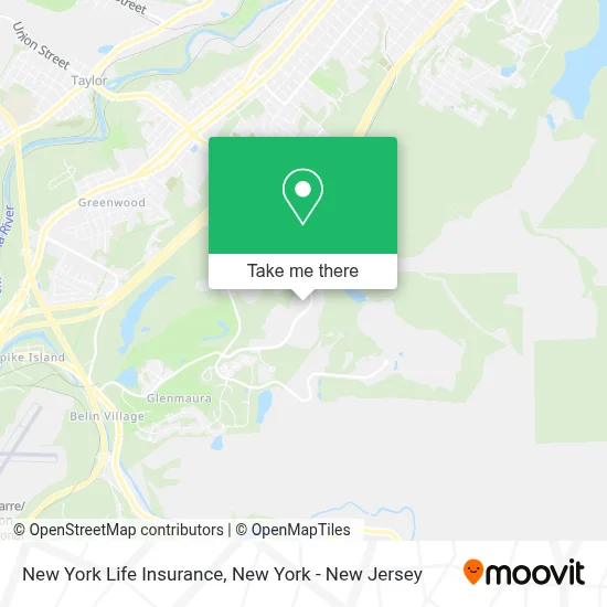 New York Life Insurance map