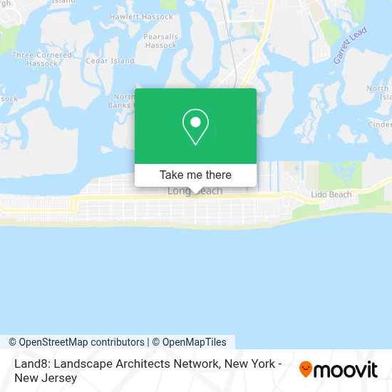 Land8: Landscape Architects Network map