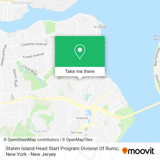 Staten Island Head Start Program Division Of Rumc map