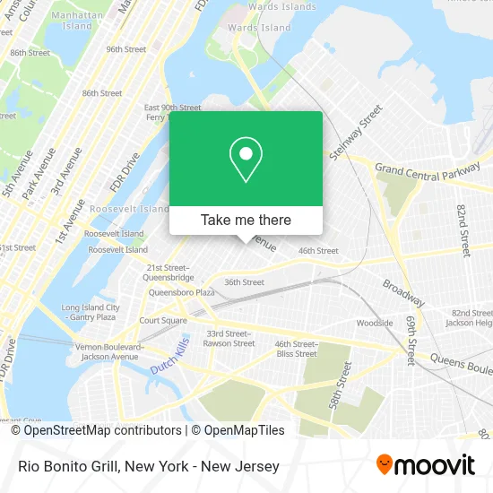 Rio Bonito Grill map