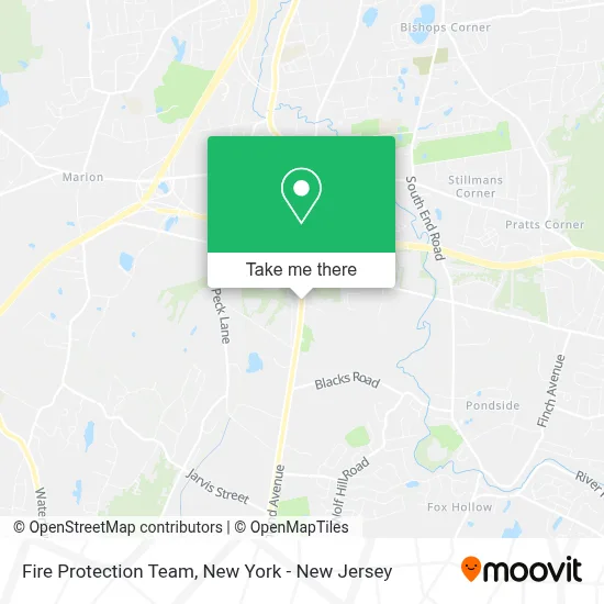 Fire Protection Team map