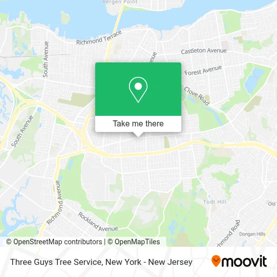 Three Guys Tree Service map
