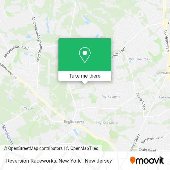 Reversion Raceworks map