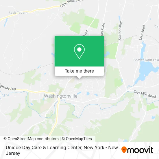 Unique Day Care & Learning Center map