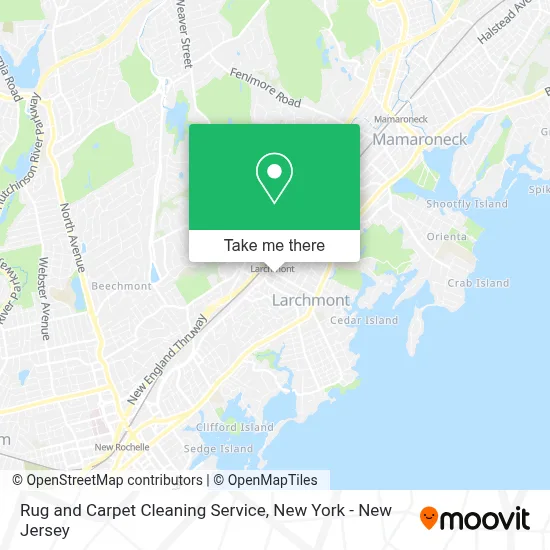 Rug and Carpet Cleaning Service map