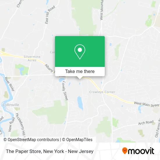The Paper Store map