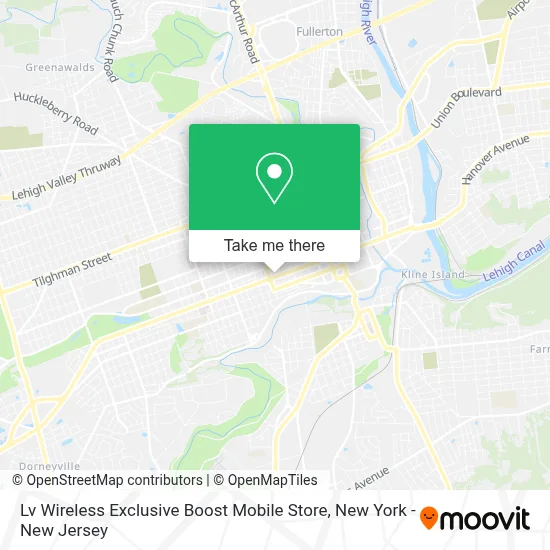 Lv Wireless Exclusive Boost Mobile Store map