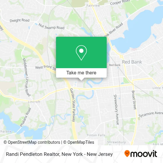 Randi Pendleton Realtor map