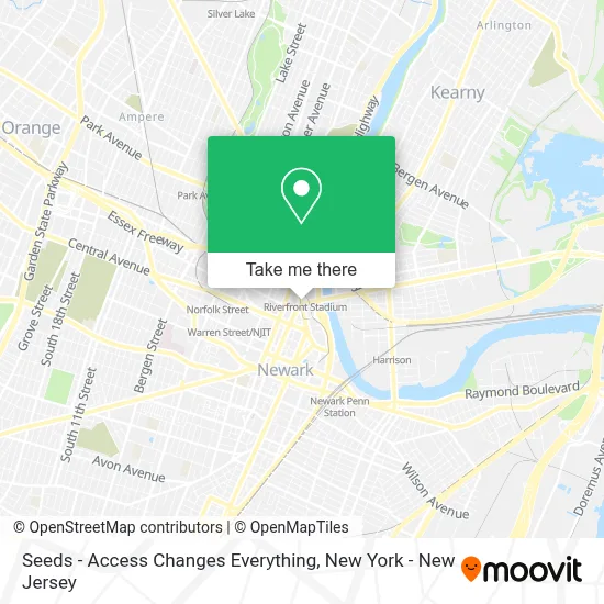 Seeds - Access Changes Everything map
