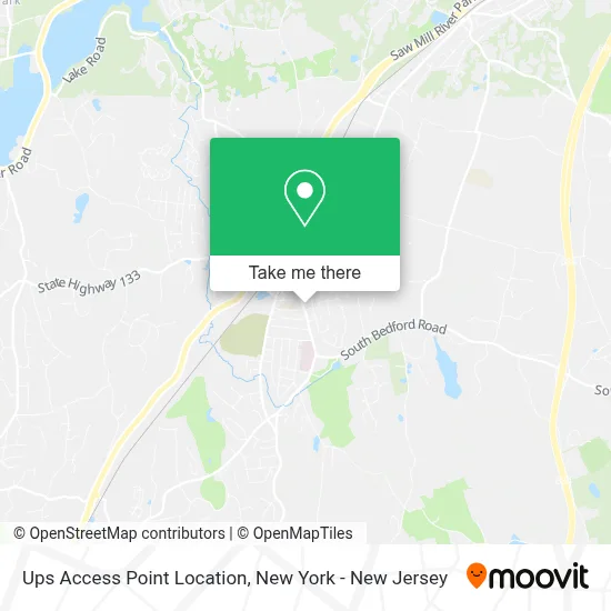 Ups Access Point Location map