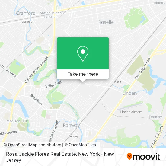 Rosa Jackie Flores Real Estate map