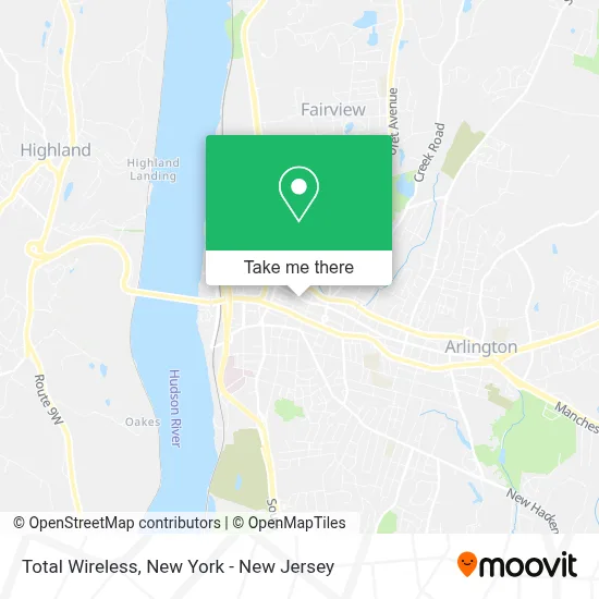 Total Wireless map